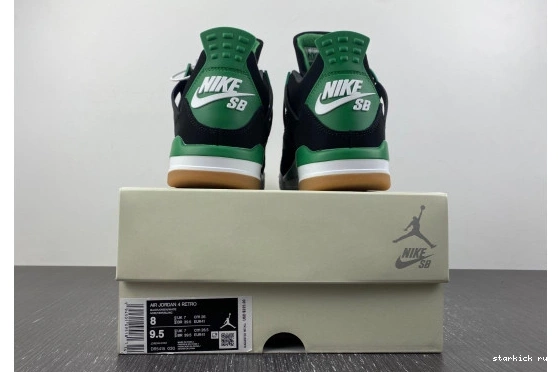 Retro SB 4 Black  DR5415-030 Jordan DR5415-030  Green  0727